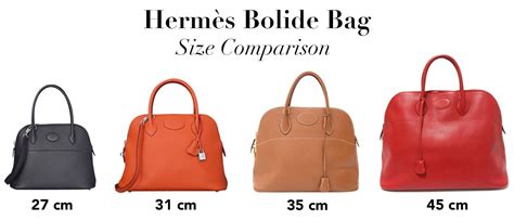 bolide hermes size|hermes size chart for women.